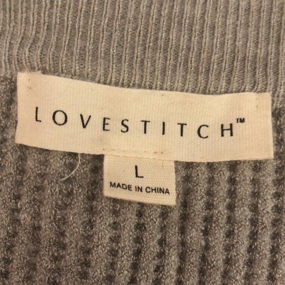 - Lovestitch sweater gray - Picture 2 of 9